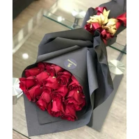 25 раушан гүл шоғы